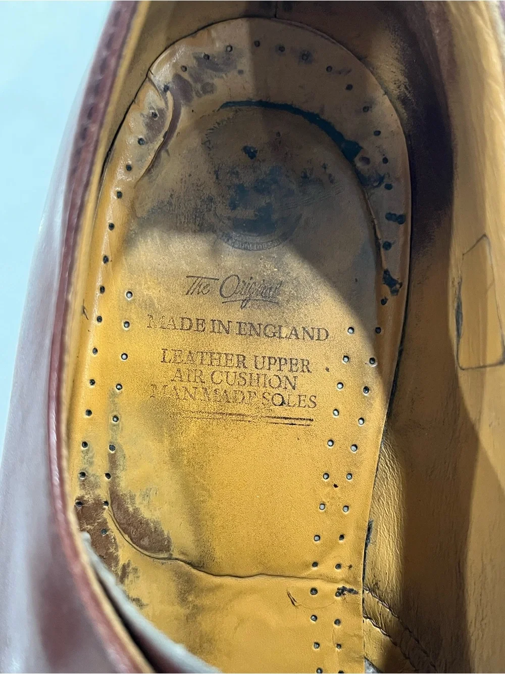VTG Dr. Martens 1461 Made In England Brown Oxfords UK 10 US 11